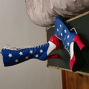 Gogo boots (rare patriotic)